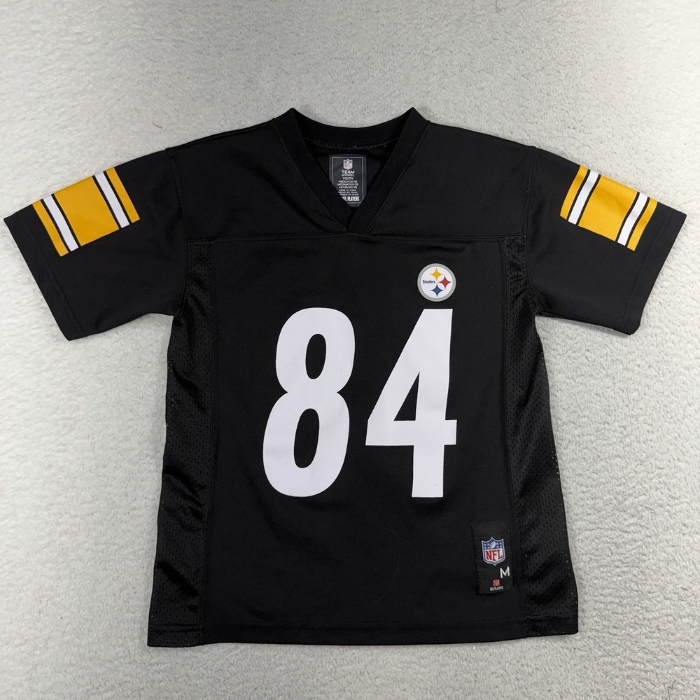 Pittsburgh Steelers Antonio Brown 84 NFL Team Apparel Jersey Youth Sz Med 10/12